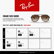 Ray-Ban Aviator RB4376 Sunglasses - Havana / Brown Gradient / Large - 8056597626620 - Additional Image 4