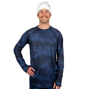 Glitch Navy / Large