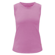 Shredly women's Cadence tank, wisteria purple sleeveless crewneck