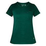 Shredly women's juniper pocket tee, crew neck, short sleeves, chest pocket