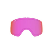 Giro Semi/Dylan replacement goggle lens, amber pink curved shield