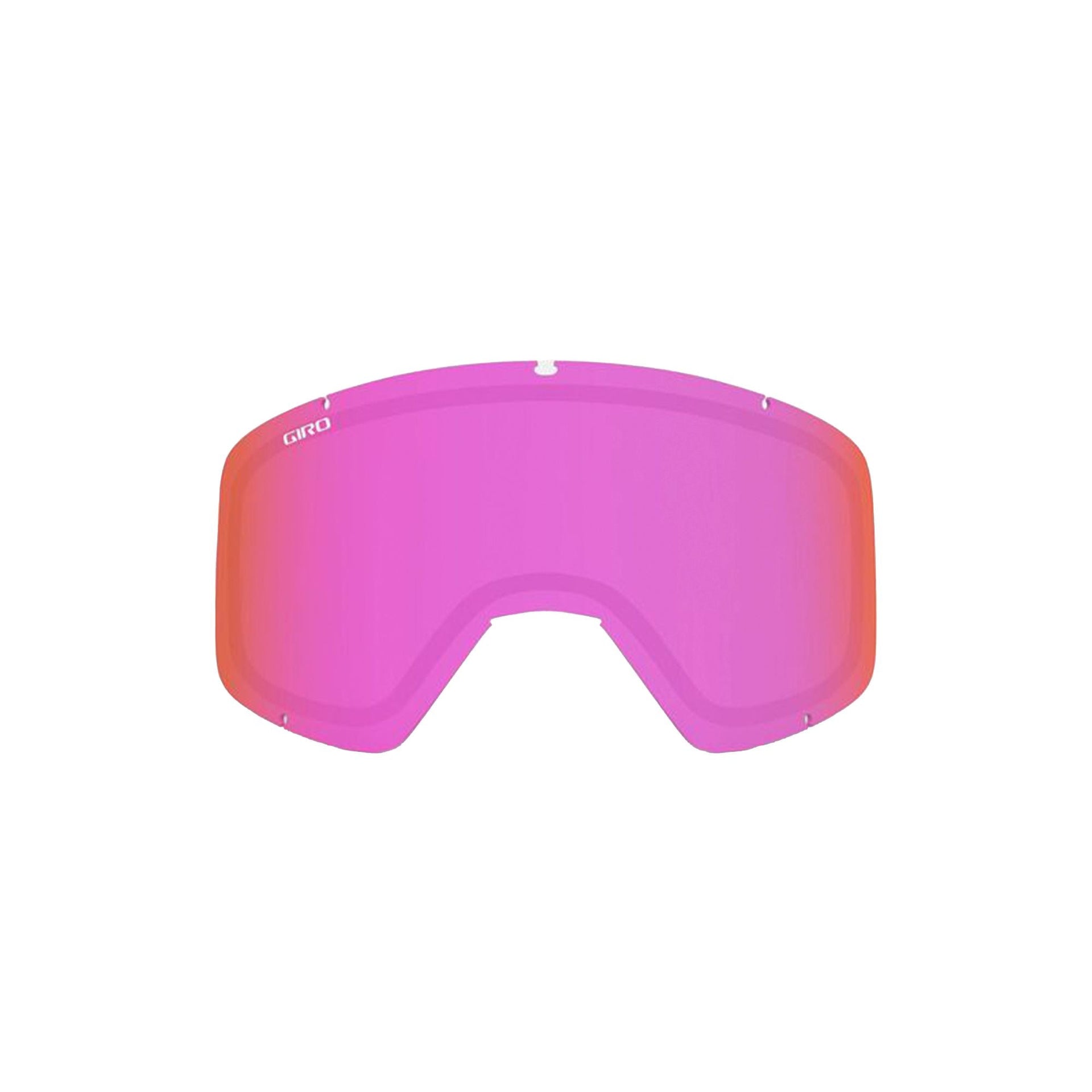 Giro Semi/Dylan replacement goggle lens, amber pink curved shield