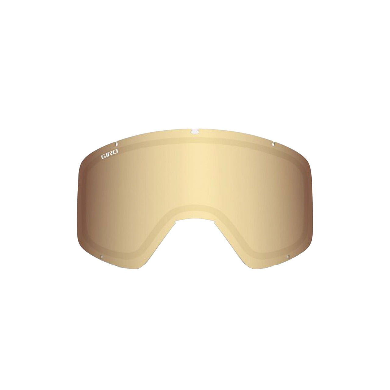 Giro Semi/Dylan replacement goggle lens, amber gold curved shield