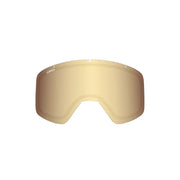 Giro Semi/Dylan replacement goggle lens, amber gold curved shield