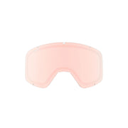 Giro Semi/Dylan replacement goggle lens, rose silver curved shield