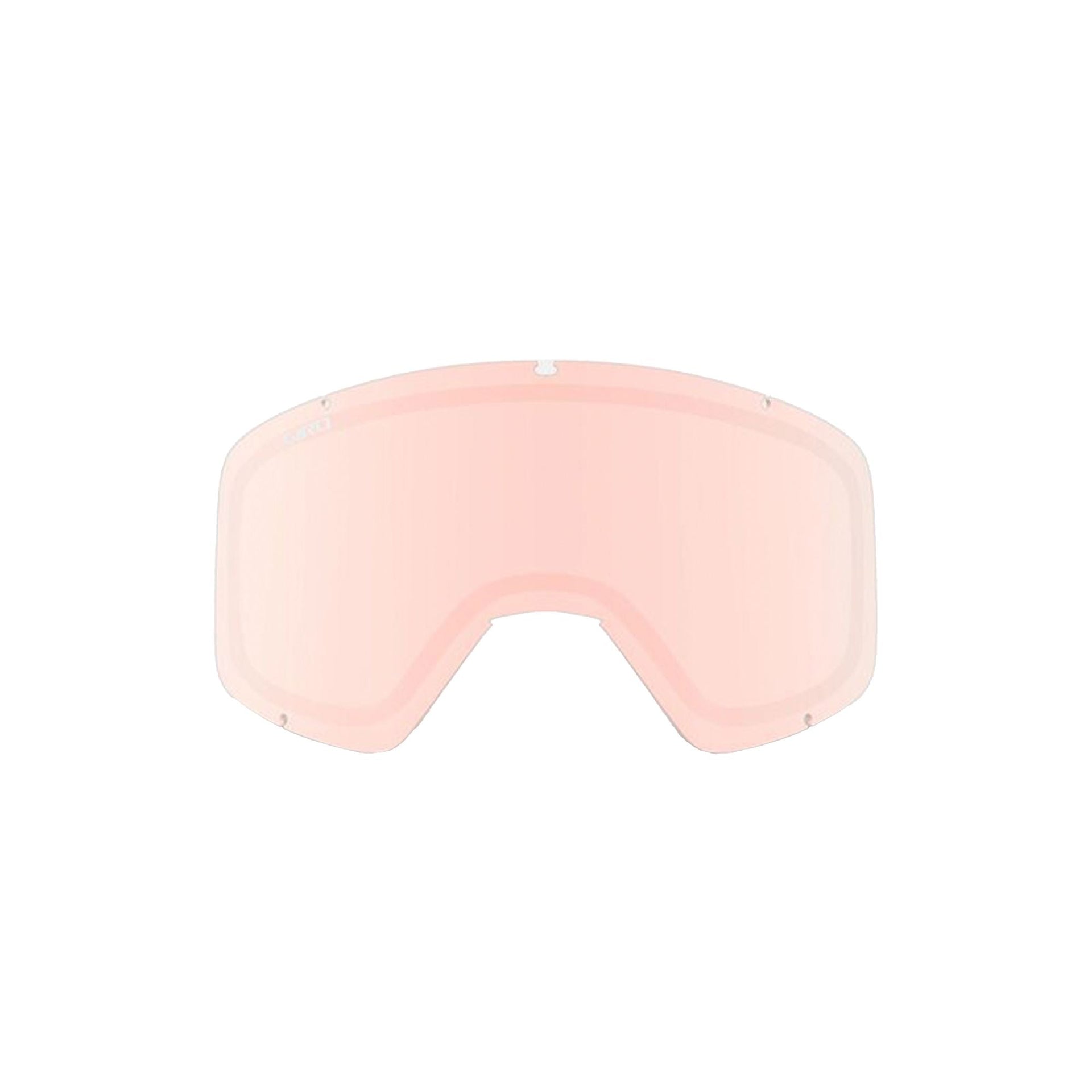 Giro Semi/Dylan replacement goggle lens, rose silver curved shield