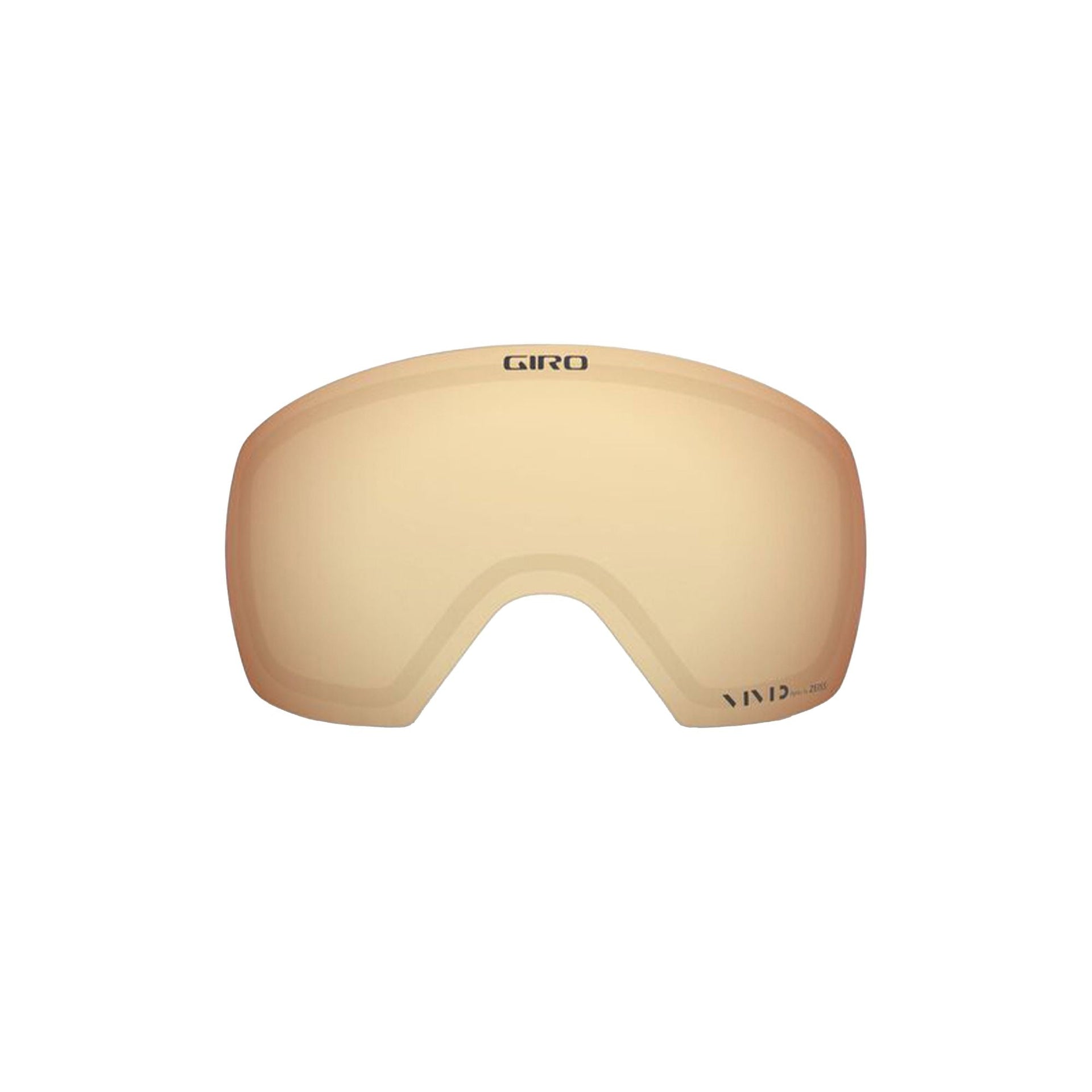 Replacement lens for Giro Contact goggles, amber-tinted lens