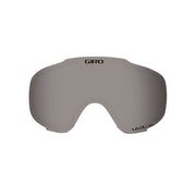 Giro replacement goggle lens, gray smoke tinted with curved wrap shape