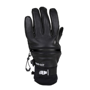 Black Leather (Black Zipper)