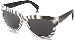 White Stripe White/Grey