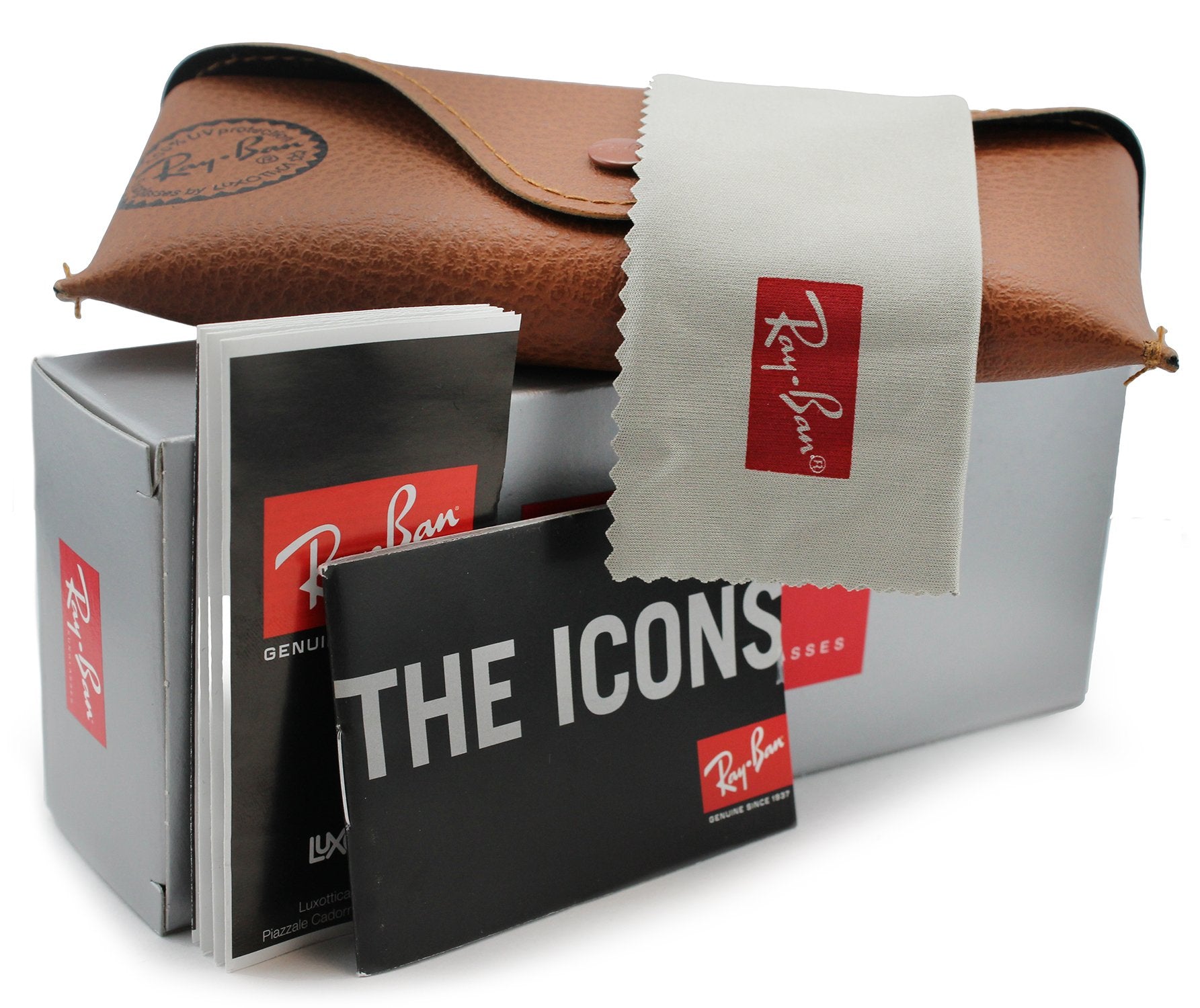 Ray-Ban Aviator RB3025 Sunglasses - Silver / 62 mm - 805289307709 - Additional Image 4
