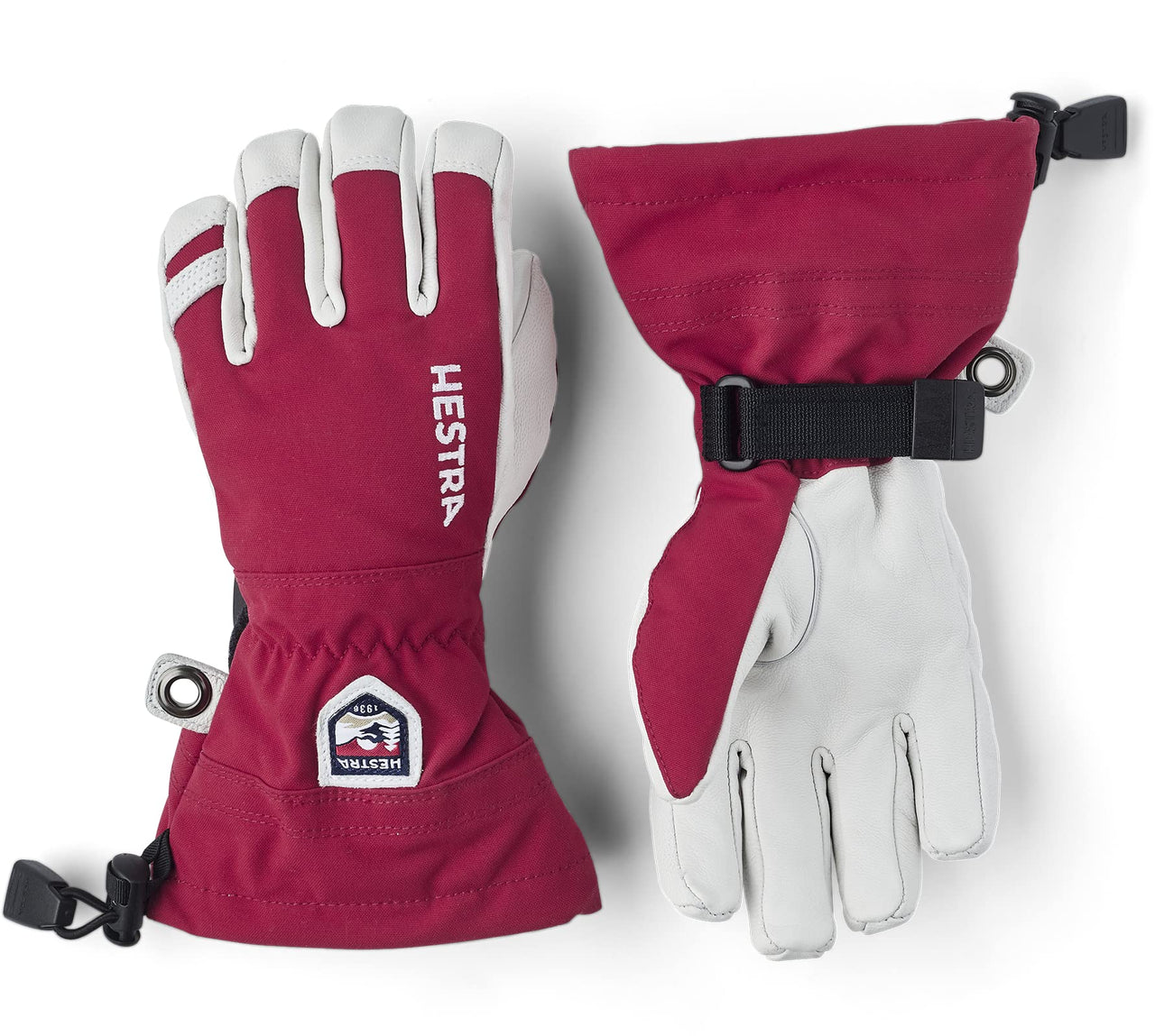 Hestra Army Leather Heli Ski Junior 5-Finger Glove