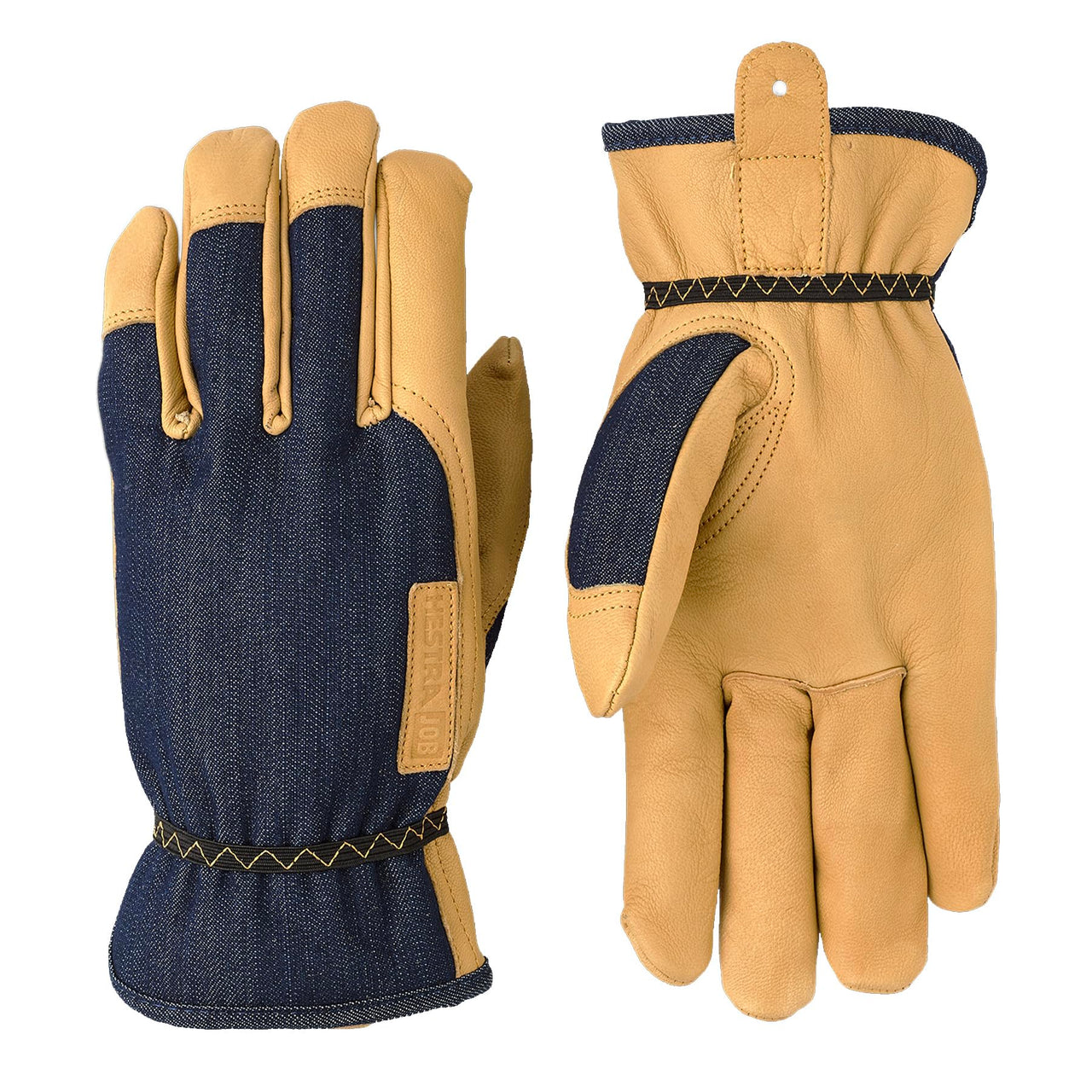 Hestra Job Kobolt Denim Glove -5-Finger Glove