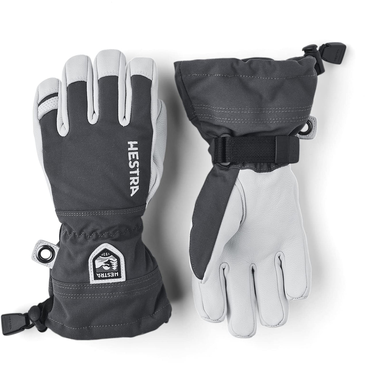 Hestra Army Leather Heli Ski Junior 5-Finger Glove