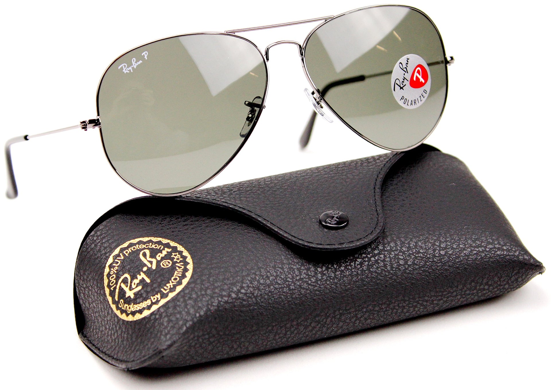 Ray-Ban Aviator RB3025 Sunglasses Batch 3 - Green - X002CBKBYV