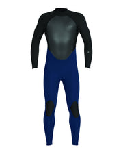 XCEL Mens Axis X Back Zip 4/3mm Fullsuit - Black / X-Large Short