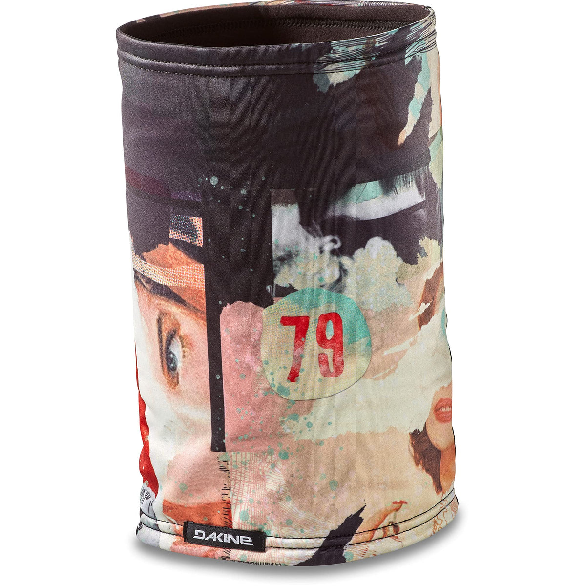 Dakine multicolor graphic neck gaiter tube, unisex, face covering