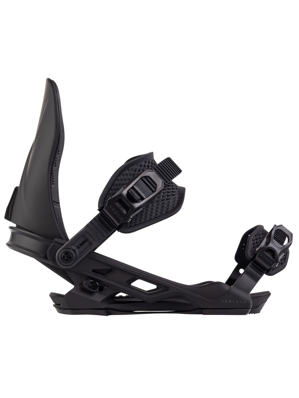Arbor Hemlock Snowboard Bindings – Black/Black — Hemlock Binding