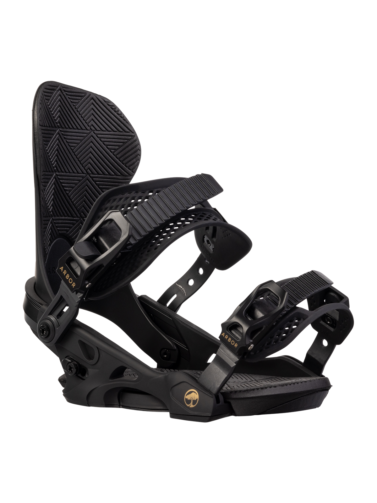 Arbor Sequoia Snowboard Bindings – Black/Gold — Sequoia Binding