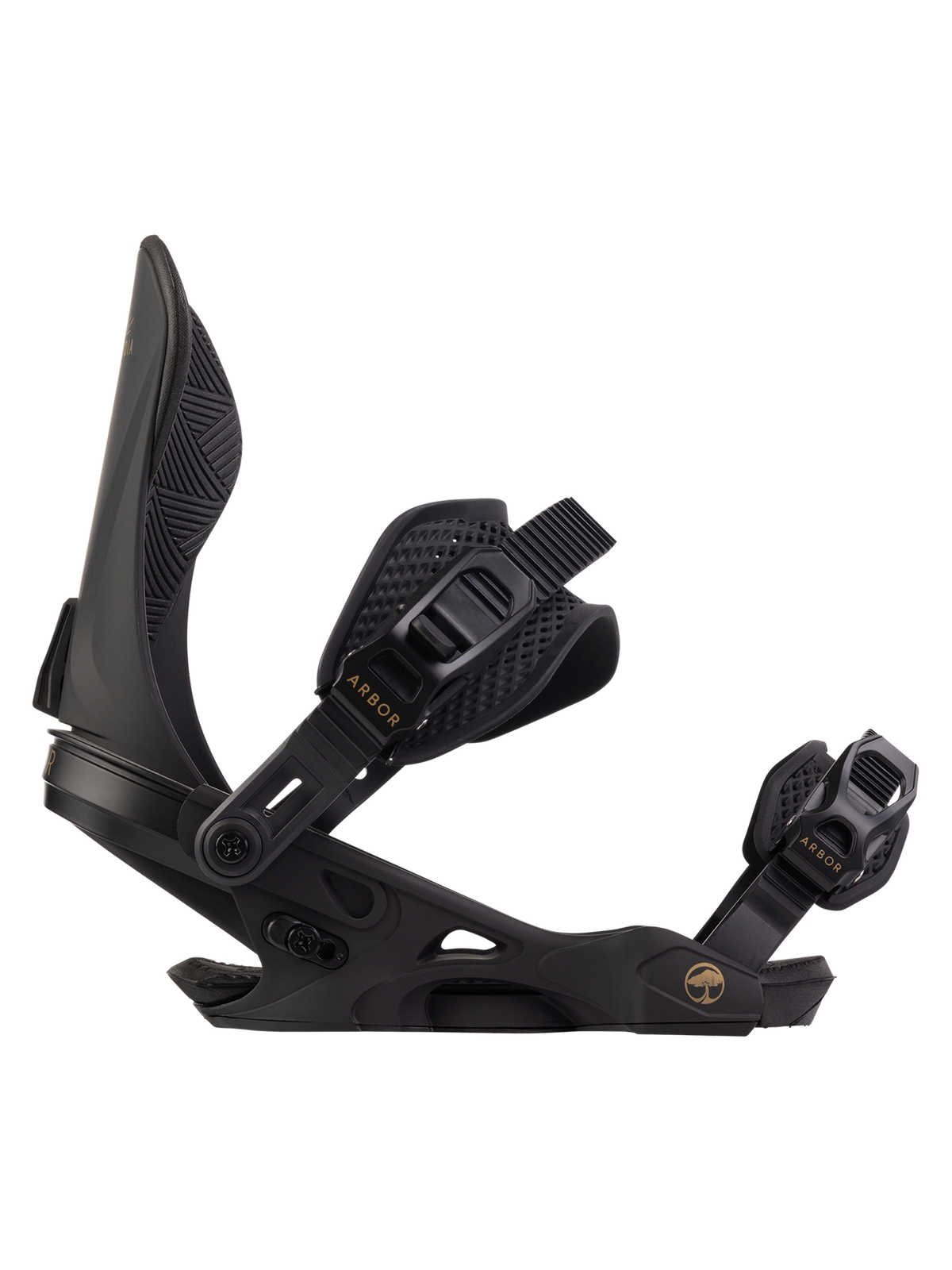 Arbor Sequoia Snowboard Bindings – Black/Gold — Sequoia Binding
