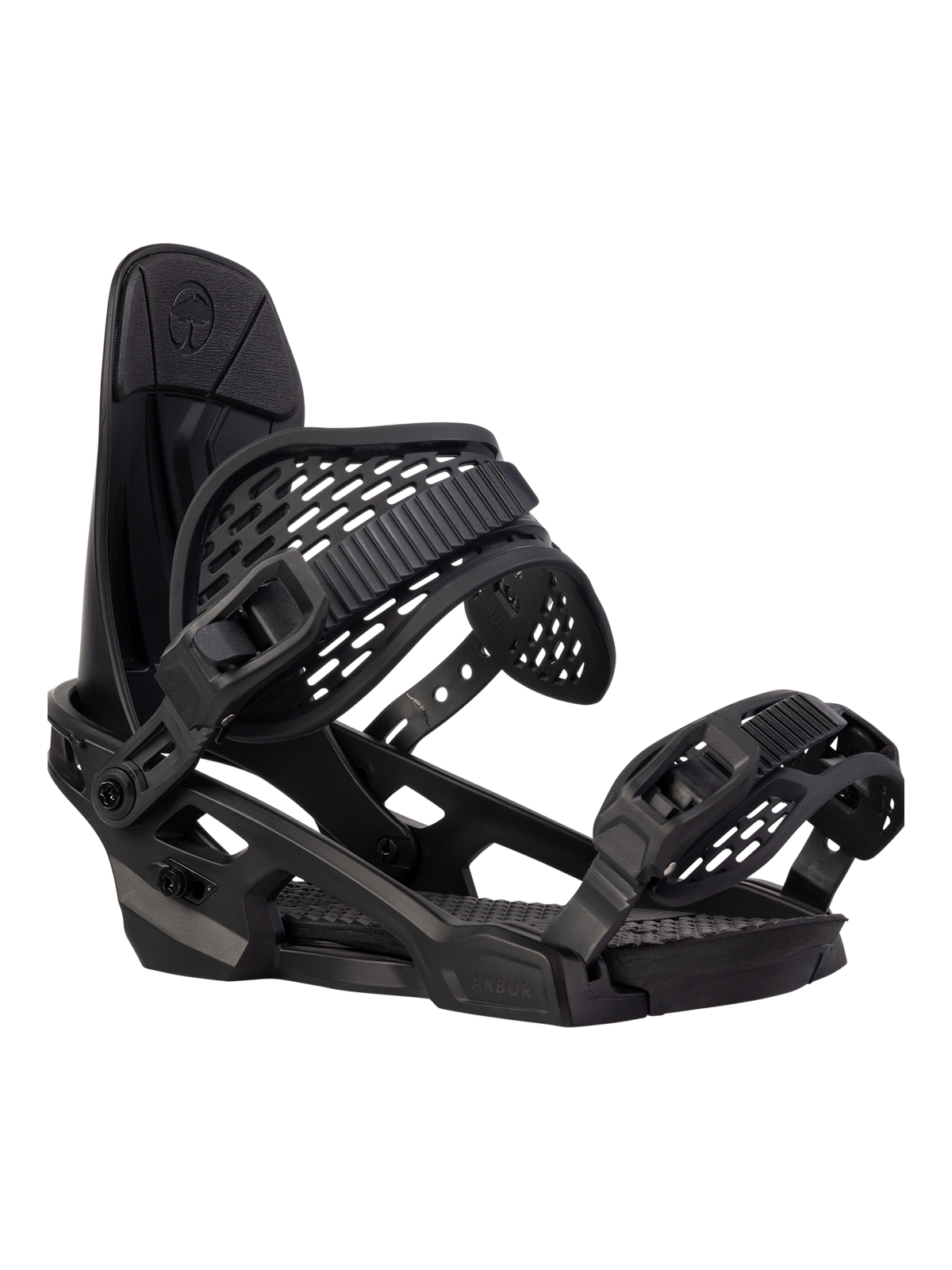 Arbor Spruce Snowboard Bindings – Black/Black — Spruce Binding