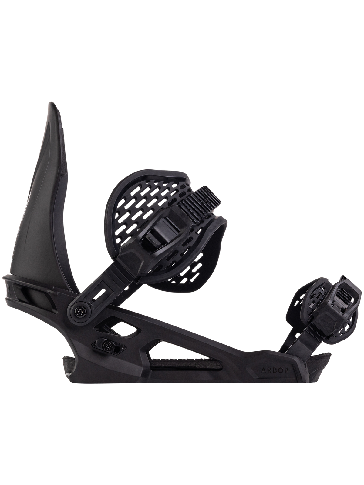 Arbor Spruce Snowboard Bindings – Black/Black — Spruce Binding