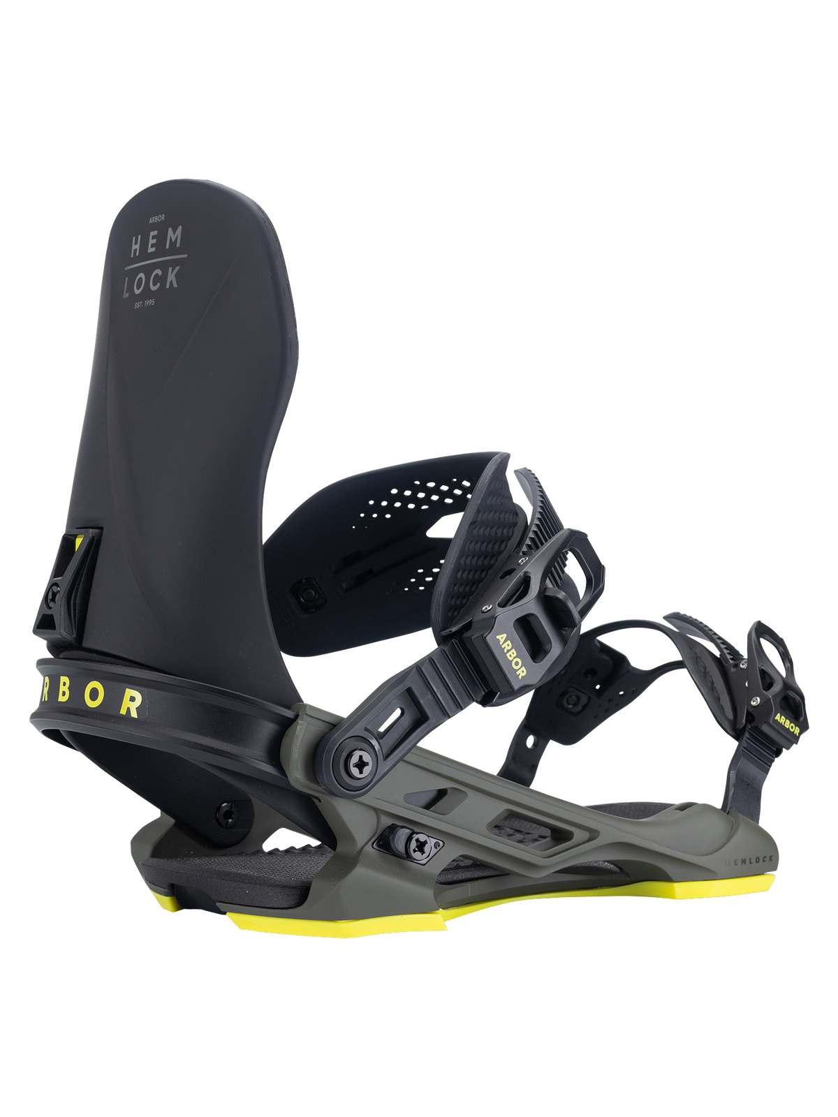 Arbor Hemlock Snowboard Bindings — Hemlock Binding