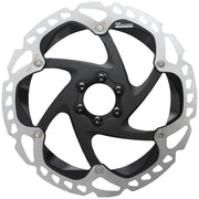 Shimano XTR RT-MT905 180mm 6-bolt disc brake rotor with black center spider