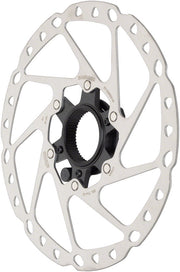Shimano STEPS RT-EM600-M center lock disc brake rotor with speed sensor magnet, 180mm