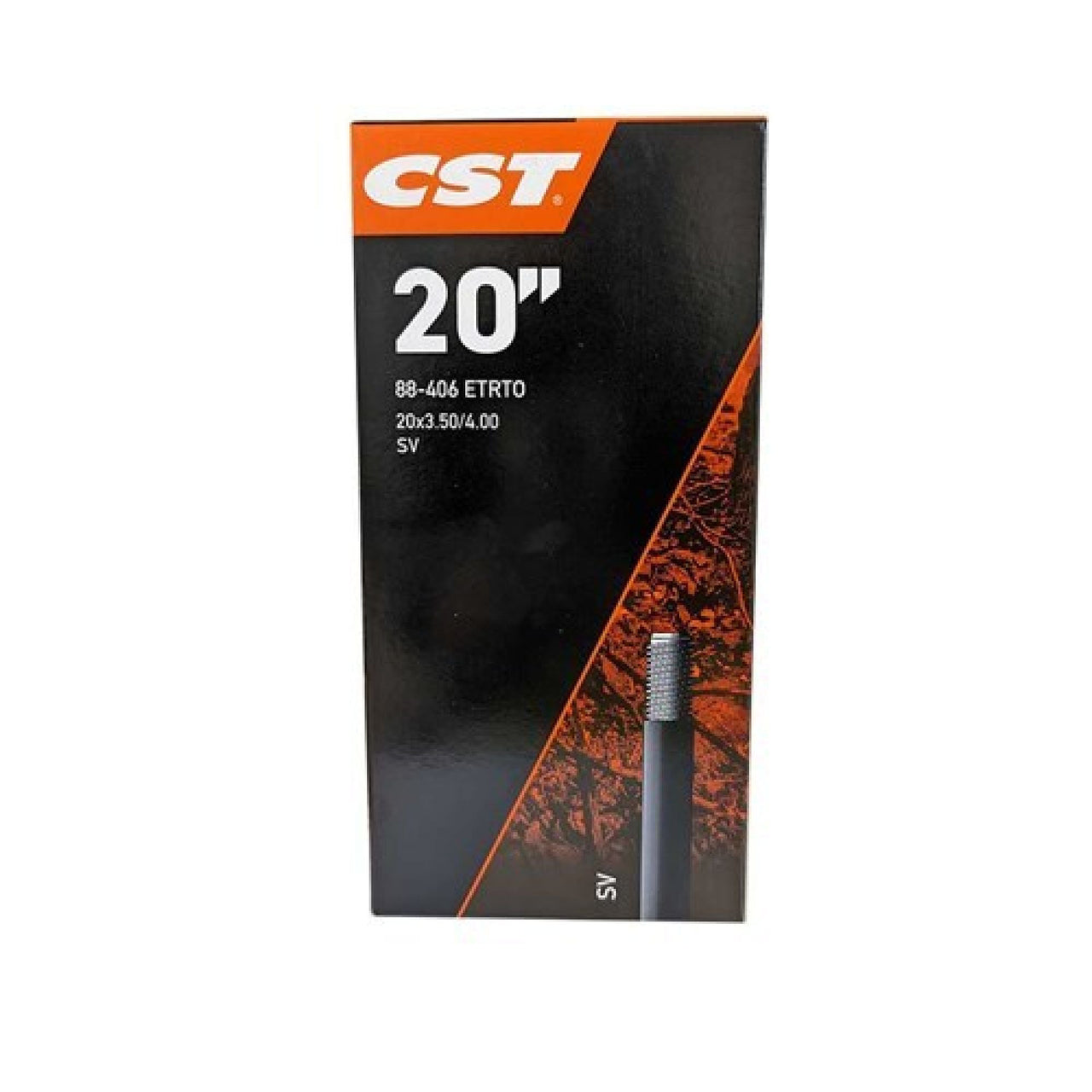 CST 20-inch inner tube box, 20x3.50/4.00 SV, 80-406 ETRO