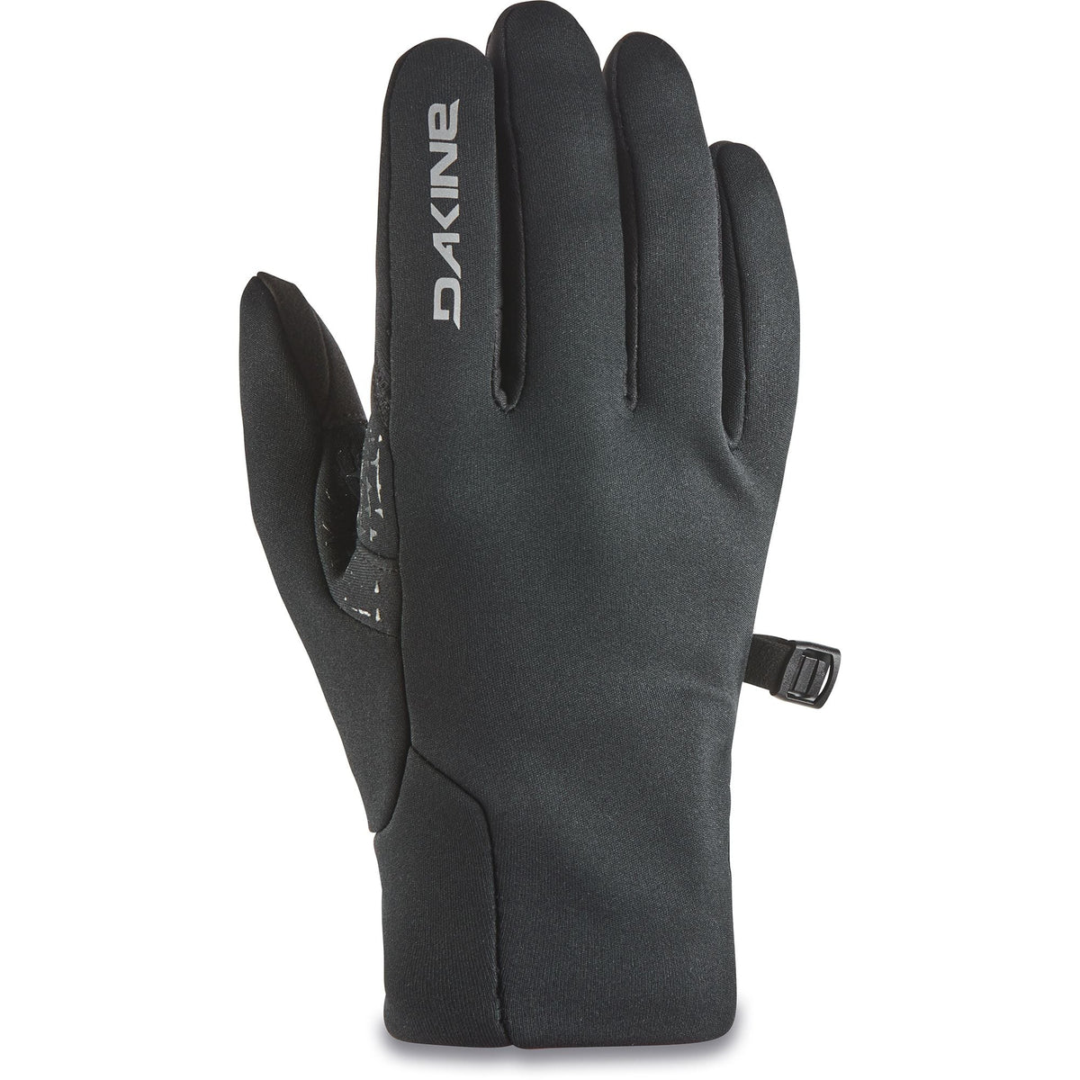 Dakine women's touchscreen winter glove with strap buckle, dark charcoal