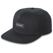 Dakine snapback hat in dark charcoal, front logo patch