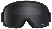 Dragon Alliance DX3 L OTG snow goggles with dark smoke lens and black frame