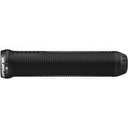 Spike grip handle in black with perforated pattern and textured surface