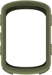 Garmin silicone case for Edge 540/840, moss green protective cover with open front