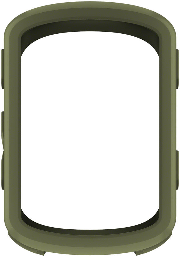 Garmin silicone case for Edge 540/840, moss green protective cover with open front