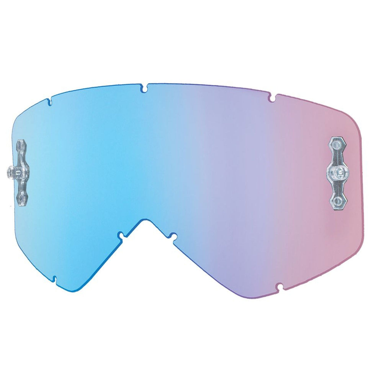 Smith Fuel replacement lens with blue-to-purple reflective mirror tint