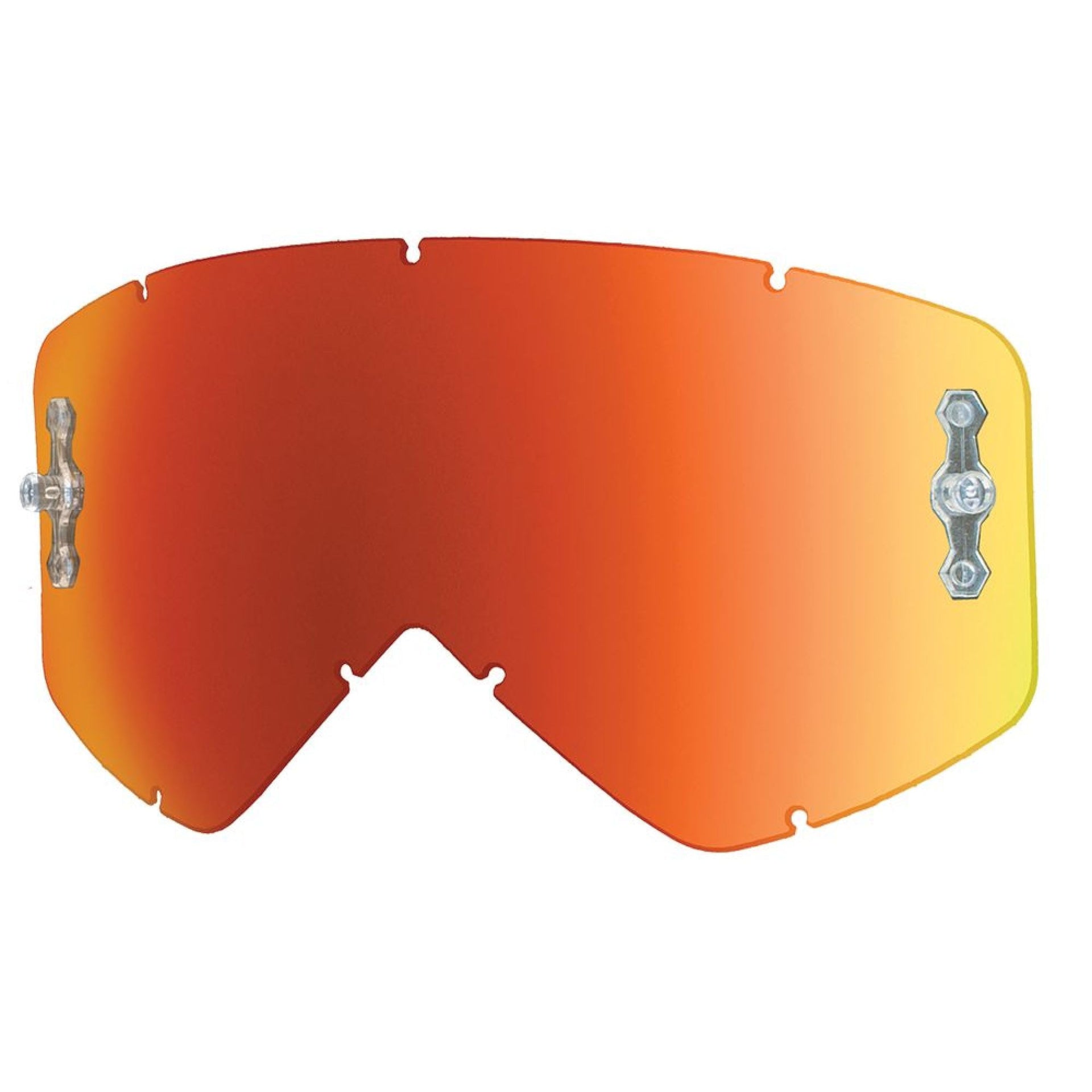 Smith Fuel replacement lens with orange-red reflective mirror tint