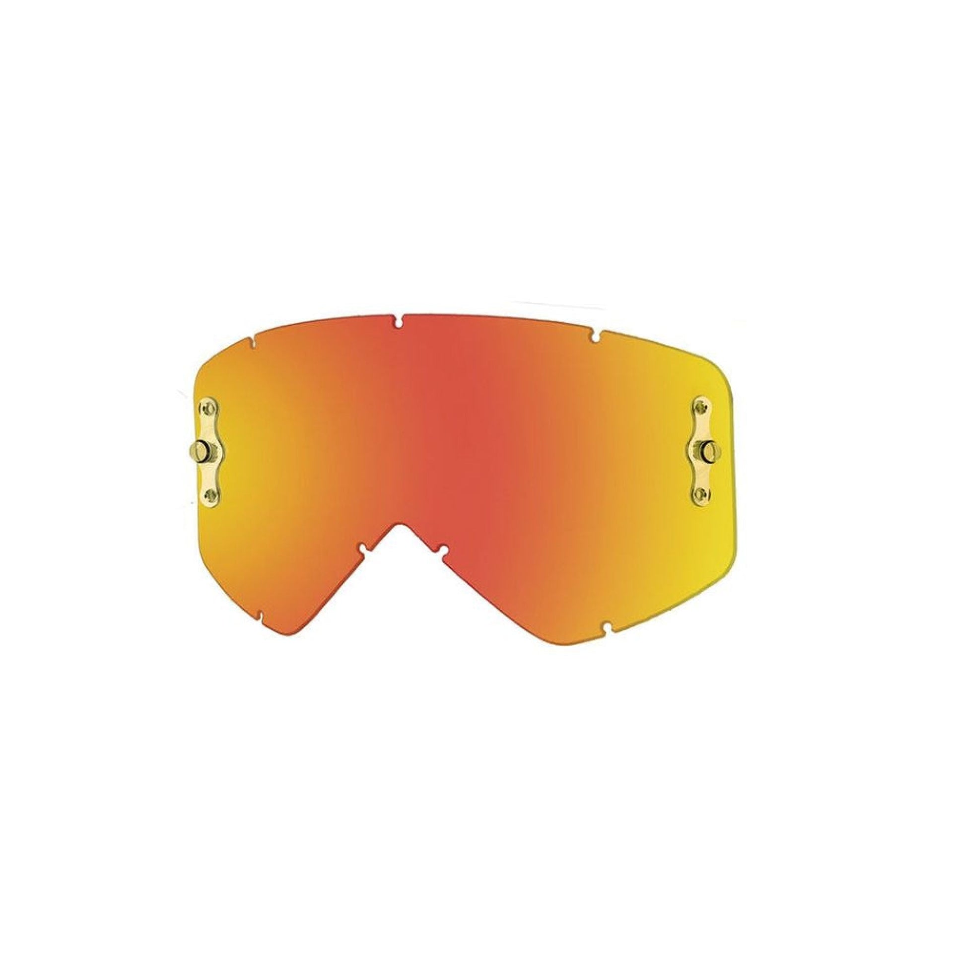 Smith Fuel replacement lens with red-orange reflective mirror tint
