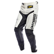 Fasthouse Hot Wheels riding pants in white and black with bold side logos