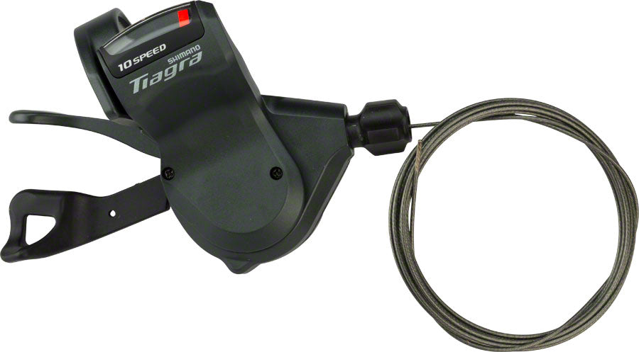 Shimano Tiagra right 10-speed flat bar shifter with shift lever and cable