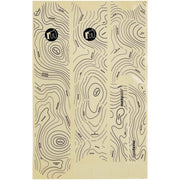 Muckynutz frame skinz sheet with topographic contour line design and badge icons