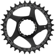 RaceFace CINCH DM chainring, black 28T with steel teeth
