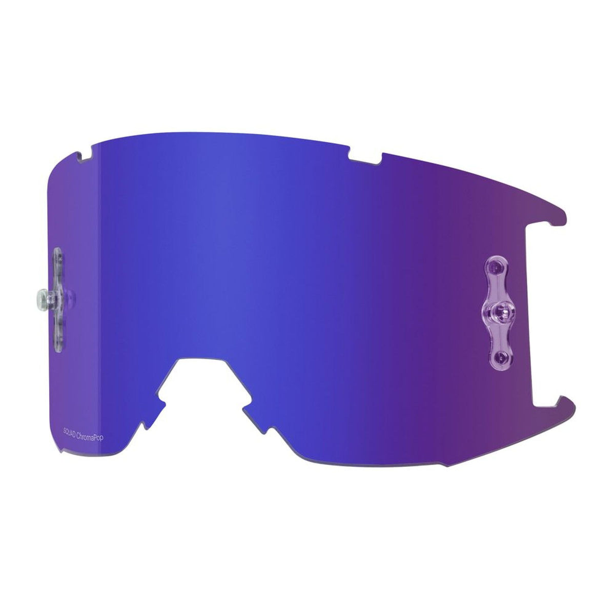 Replacement MTB lens, ChromaPop Everyday Violet anti-fog, blue to purple gradient shield