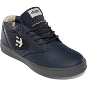 Etnies Semenuk Pro MTB shoe in navy with black side panel, lace-up closure, and padded tongue