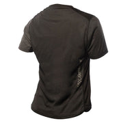 Women’s short-sleeve jersey, dark heather with back logo