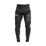 Fasthouse Youth Fastline 2.0 pant black/gray camo, back view with striped graphics
