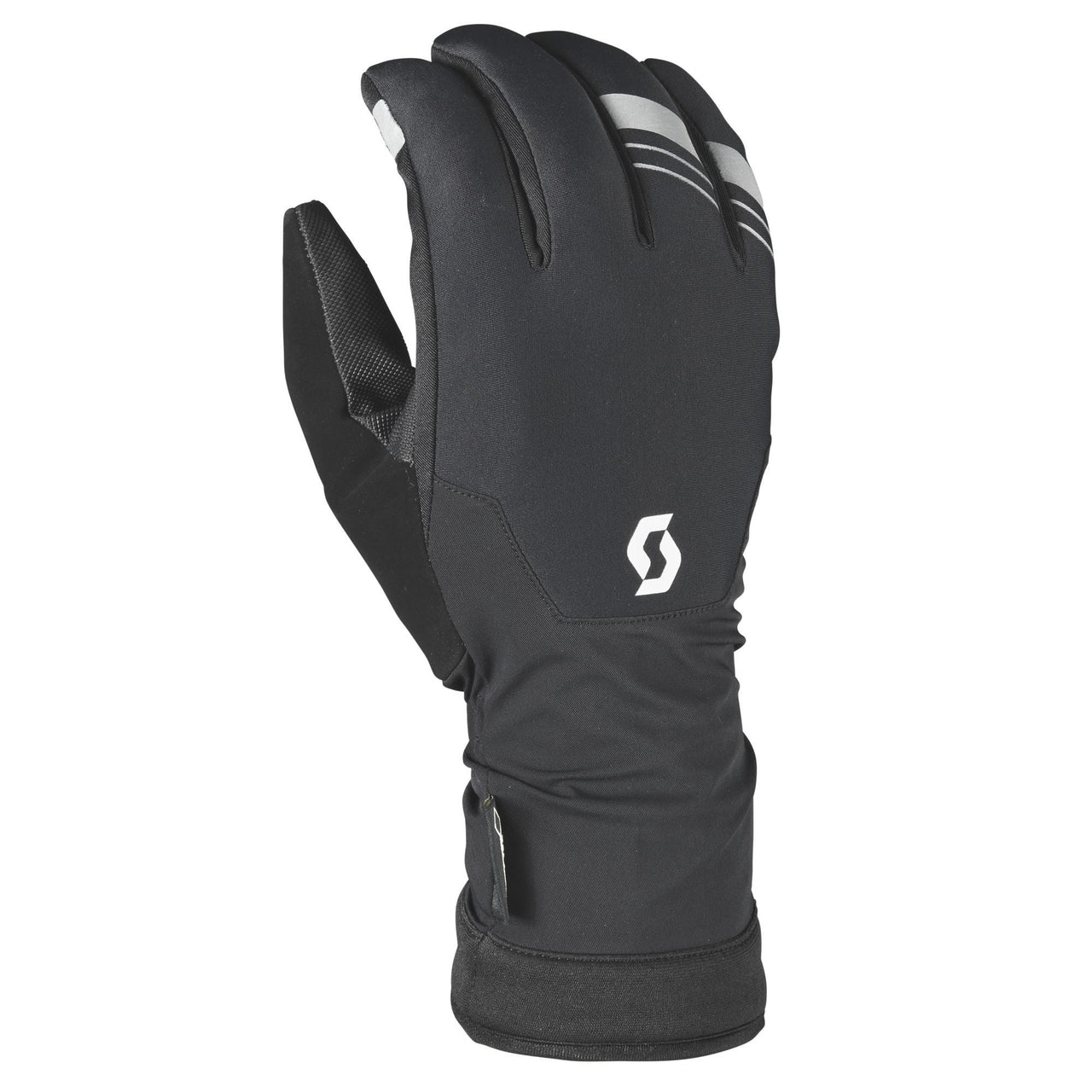Black GTX LF glove with back logo patch and hook-and-loop cuff