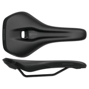 Ergon SMC Sport Gel saddle, dark black, perforated padding and rear cutout