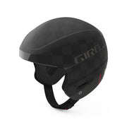 Giro Avance spherical MIPS snow helmet, matte black shell with Giro logo and chin strap